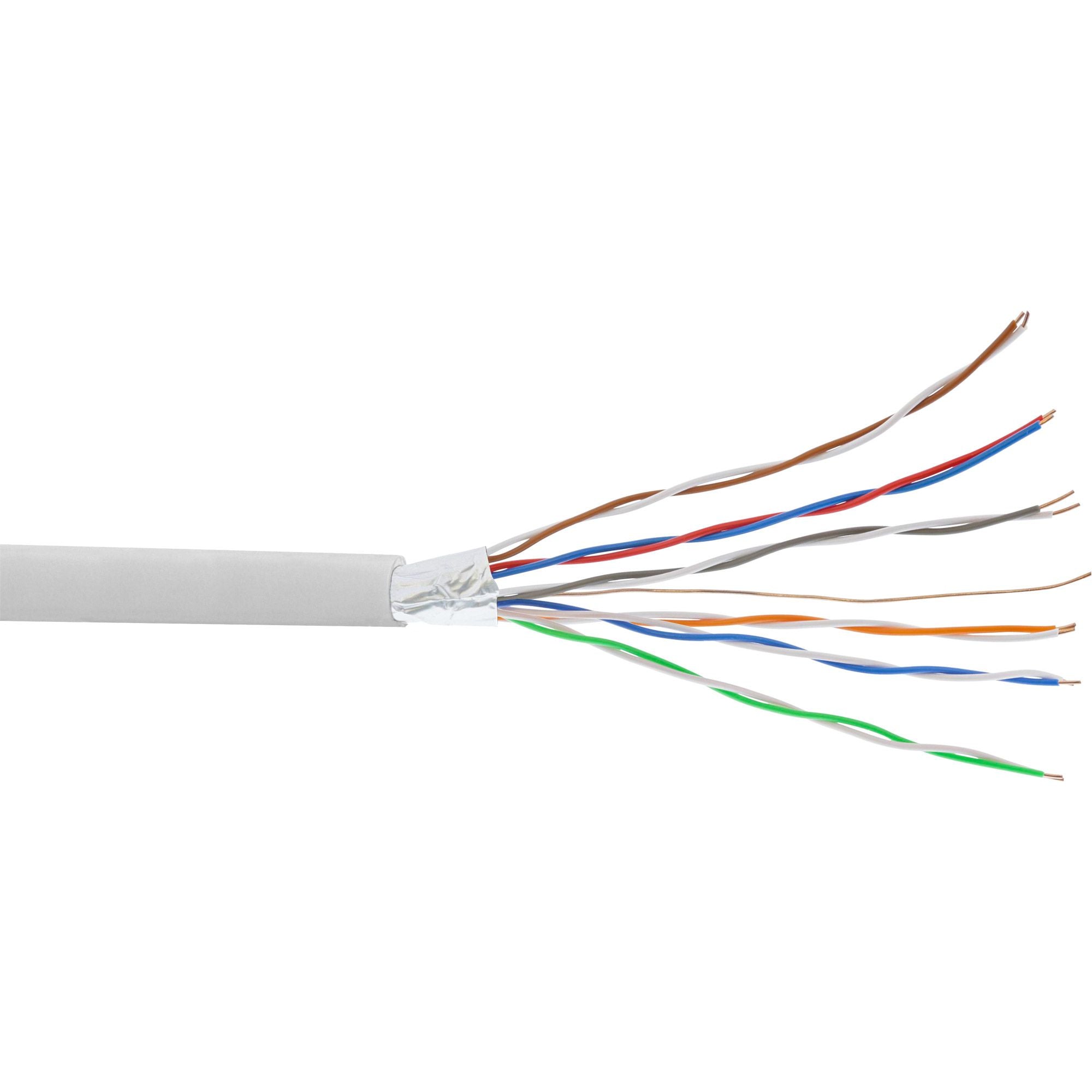 25m Ring Telefon-Kabel 12-adrig 6x2x0,6mm zum Verlegen