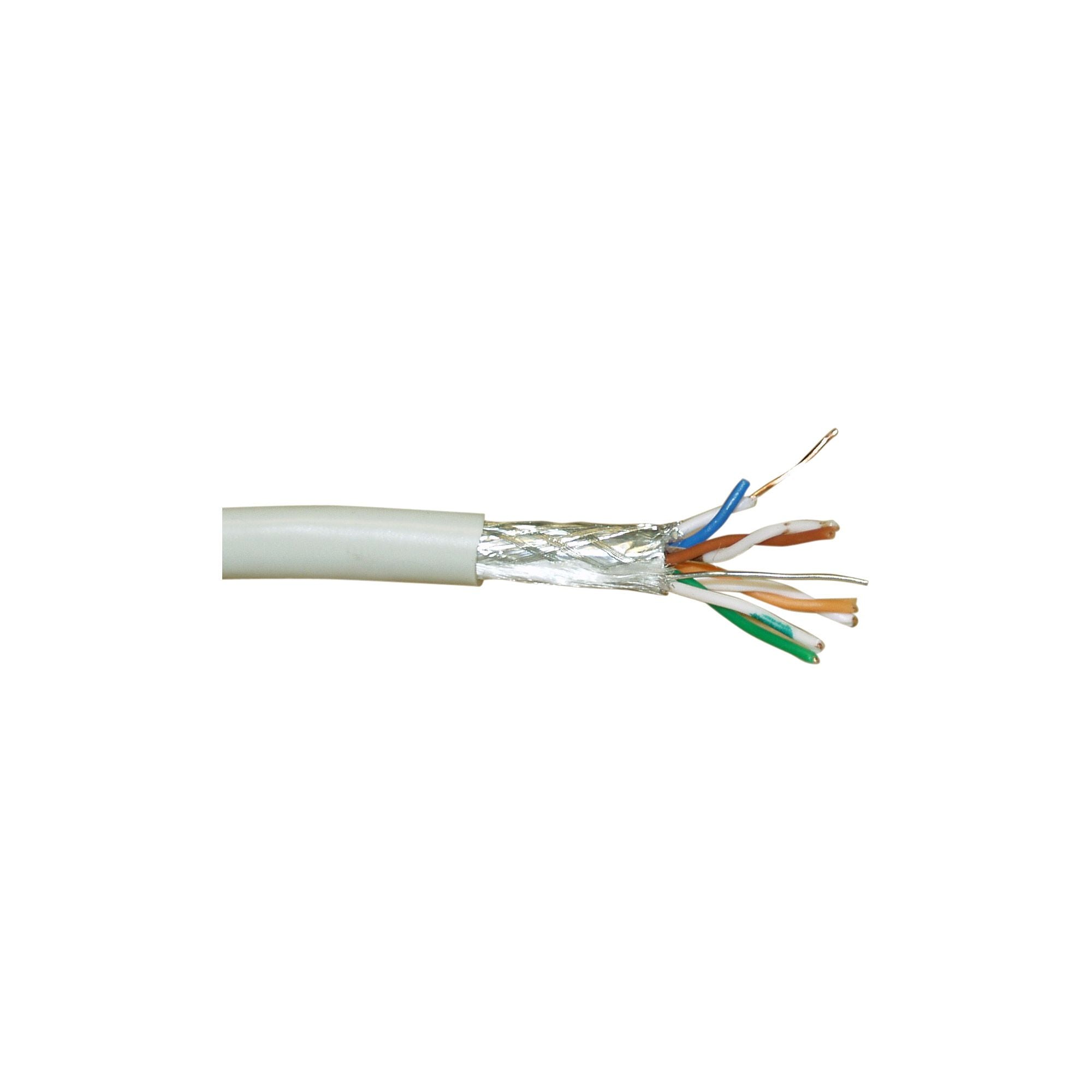 50m Verlegekabel SF/UTP Cat.5e AWG24 CU PVC