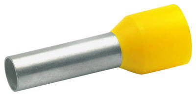 Aderendhülse 6,00 mm² (18mm) gelb 10 Stück