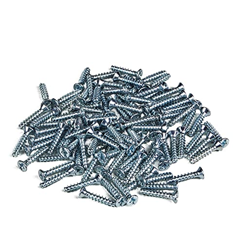 HUP 100 x Geräteschrauben für Unterputzdosen 40 mm Innensechskantschrauben