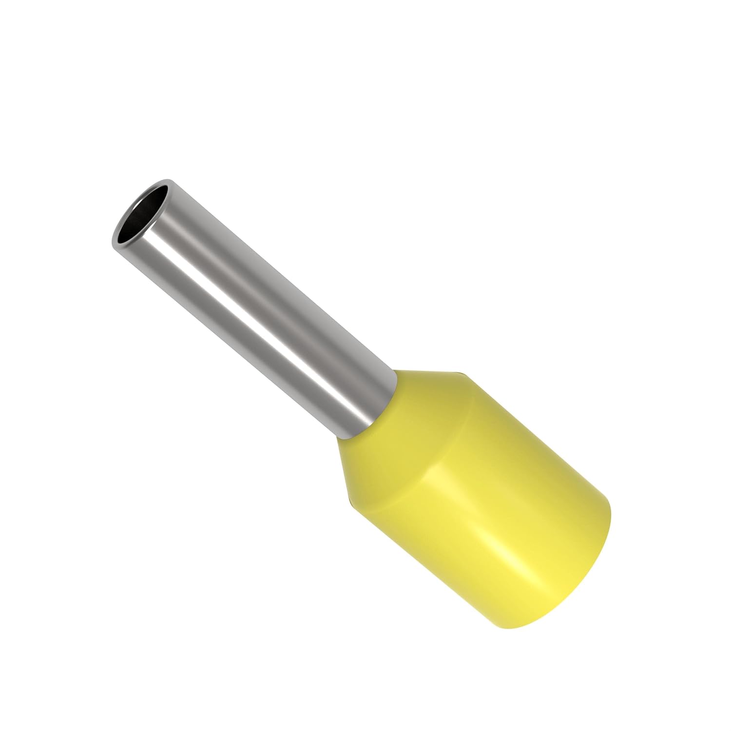 10 Stück Aderendhülsen 6mm² Kabelendhülsen Isolierte Aderhülsen für Drahtverbindung (6mm²x12mm)