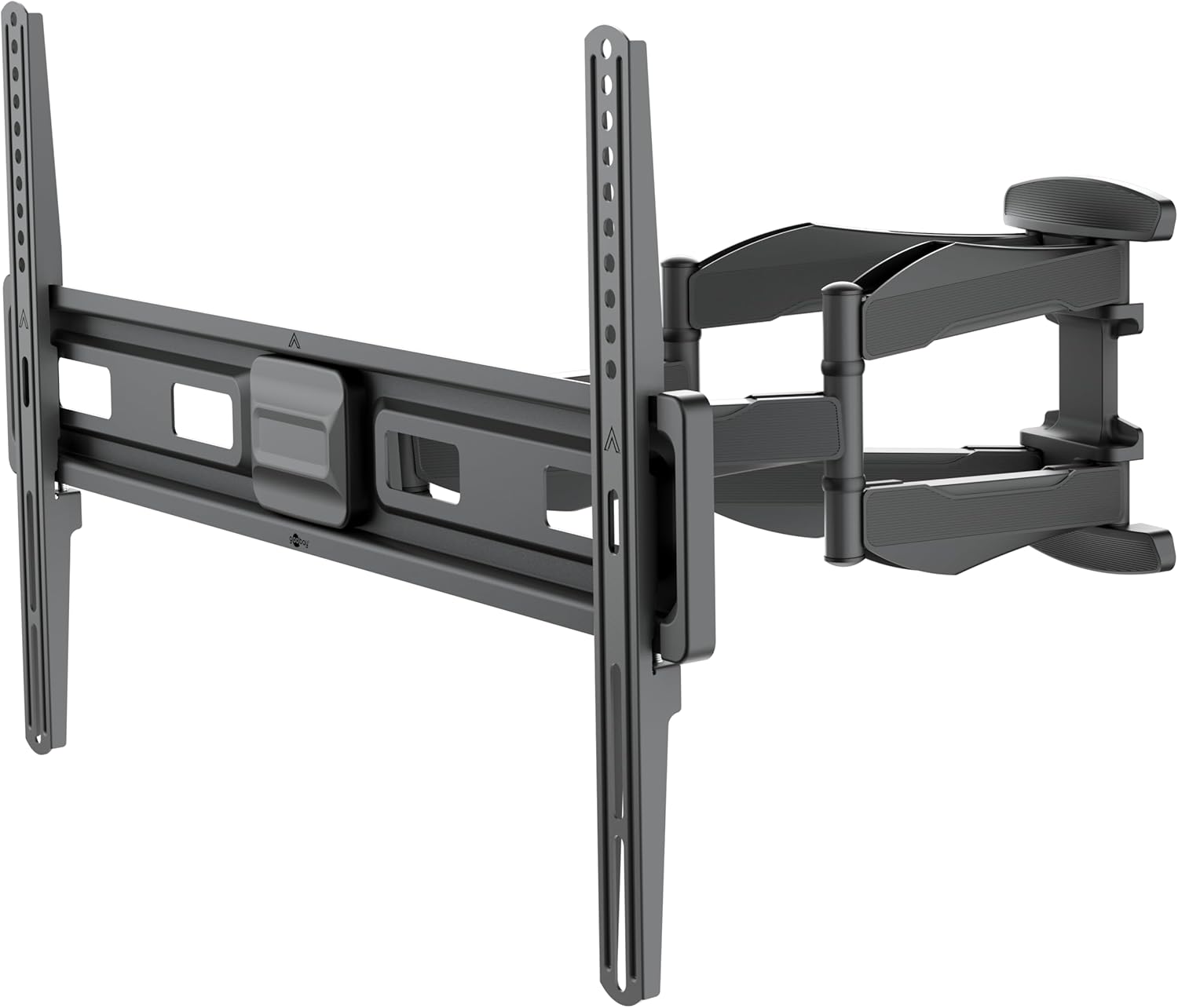 goobay TV-Wandhalterung für Fernseher von 37 bis 80 Zoll (94 – 203 cm), TV Halterung, max. 45 kg, vollbeweglich (schwenkbar und neigbar)