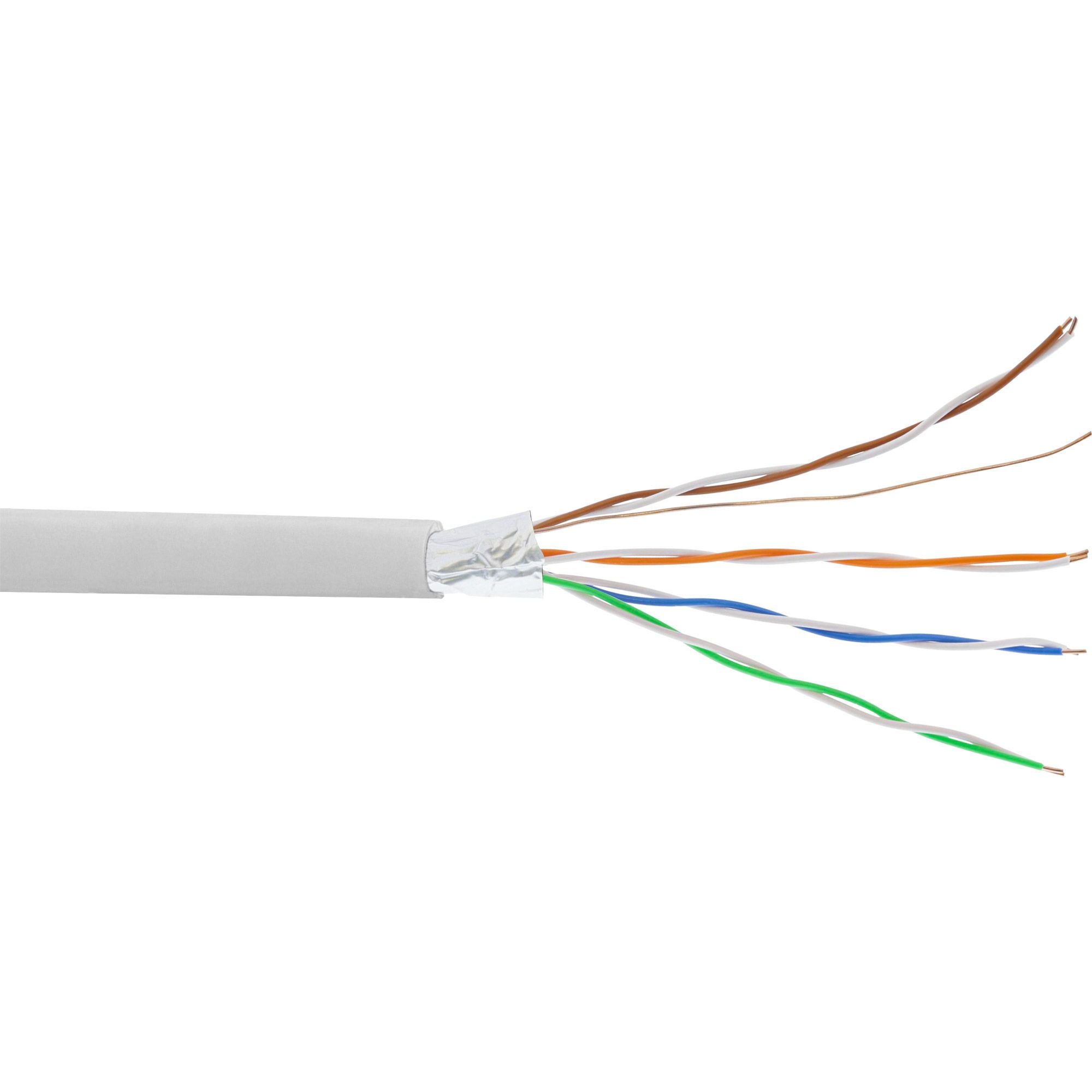 100m Telefon-Kabel 8-adrig 4x2x0,6mm zum Verlegen