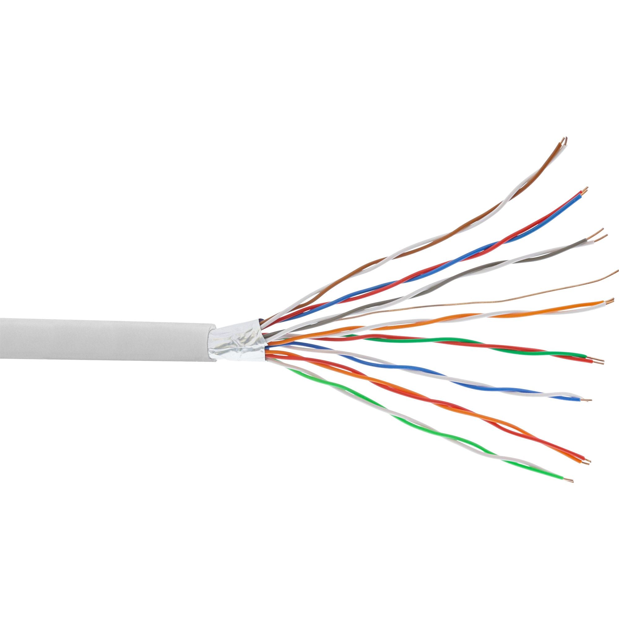 25m Ring Telefon-Kabel 16-adrig 8x2x0,6mm zum Verlegen