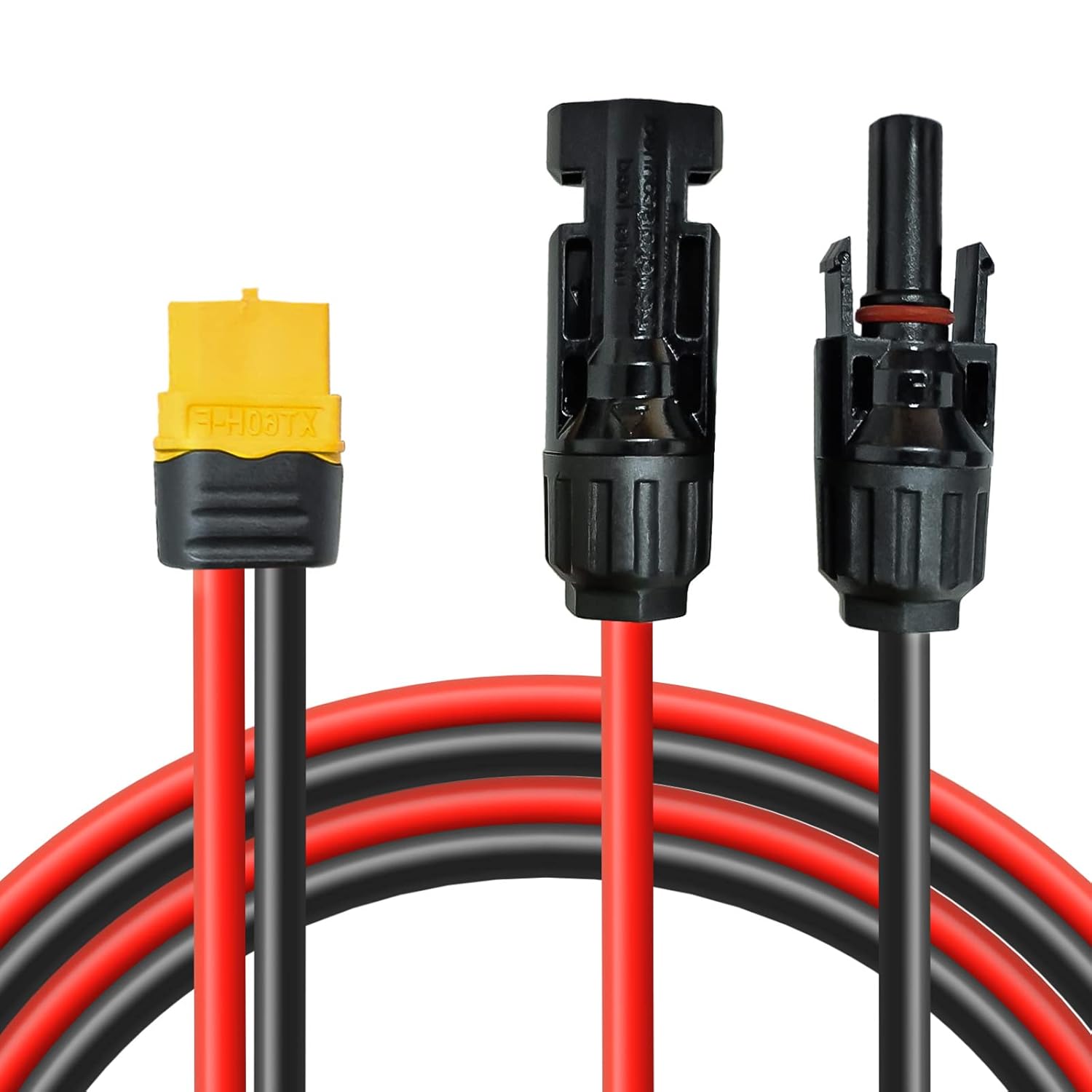 3m Solarladekabel Solarkabel Solarstecker auf XT60 Stecker Solarpanel Adapter Kabel, für EF DELTA 2 und River Pro MAX Powerstation 757 Powerhouse Solar Generator