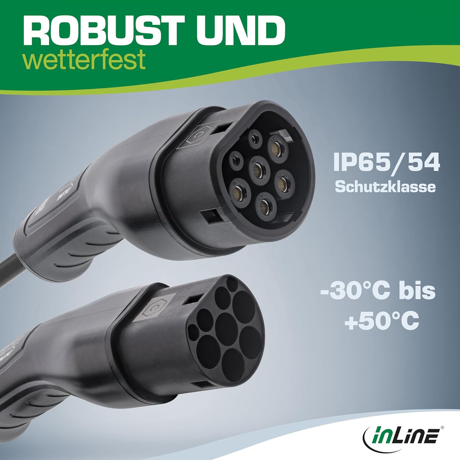 EV Spiral-Autoladekabel für Elektroauto, 7,5m, TYP2 EN 62196, inkl. Aufbewahrungstasche, 11KW MAX./7,4KW/3,7KW, 16A, 3-Phasig, kompatibel mit Modellen wie i3, iX, ID.3, ID.4 und Anderen