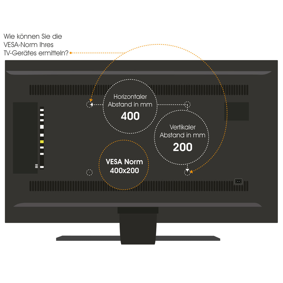 MyWall HP66-3 elektrischer TV Lift zum hochfahren & herunterlassen 43-88" Bildschirme (mit Fernbedienung, für 109-224cm TVs, max. 60kg Belastbarkeit)
