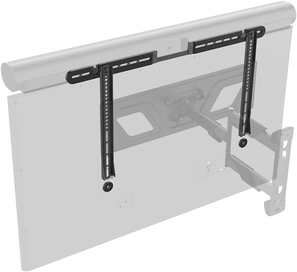my Wall TV Soundbar-Halterung für SONOS Arc HS9WL - Stabile Lautsprecher Halterung zur Befestigung an TV-Halterungen - Belastbar bis 10 kg