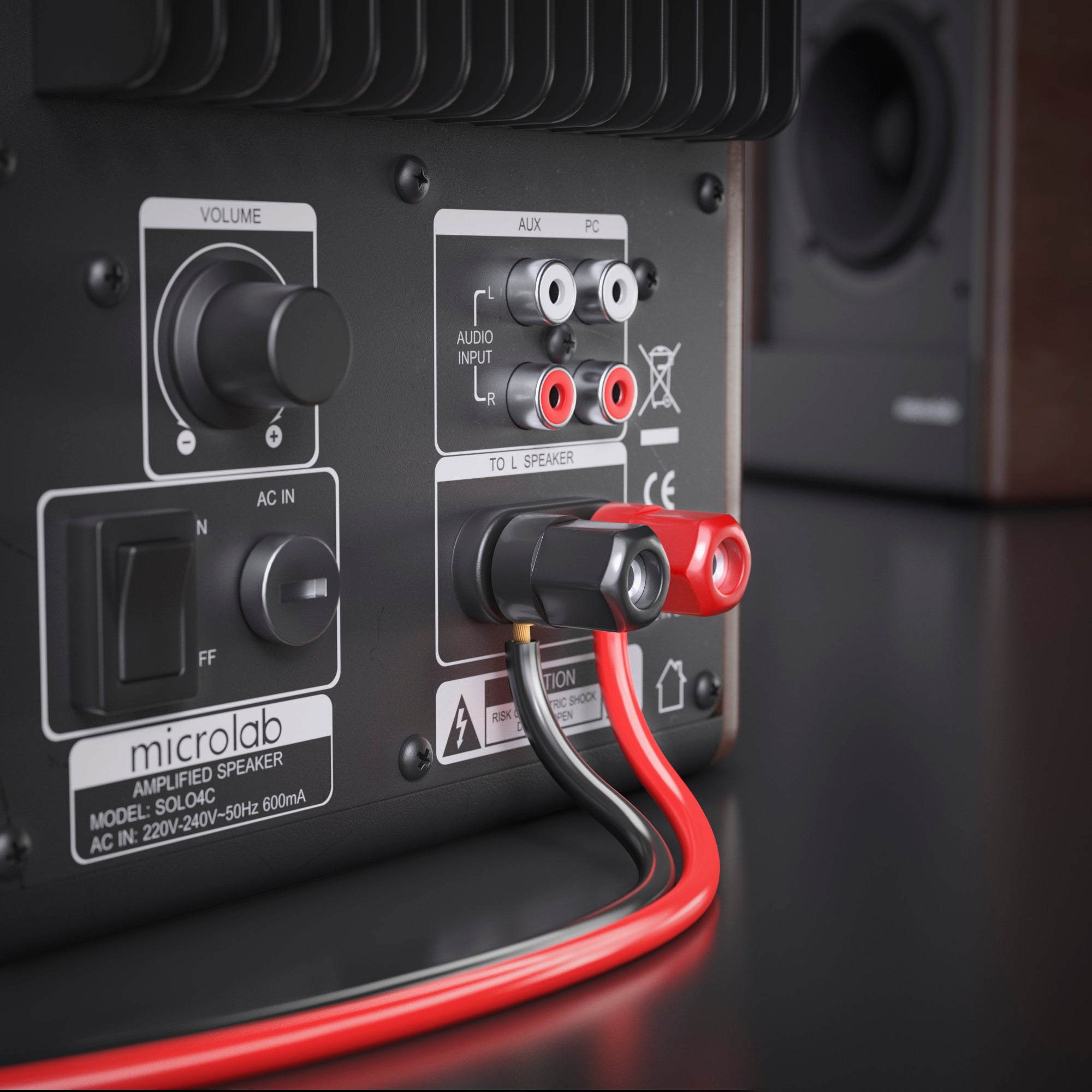 30m 2x1,5mm² Lautsprecherkabel CCA I Boxenkabel isoliert rot / schwarz mit Polaritätskennzeichnung I LS-Kabel als Meterware für Stereoanlage etc.