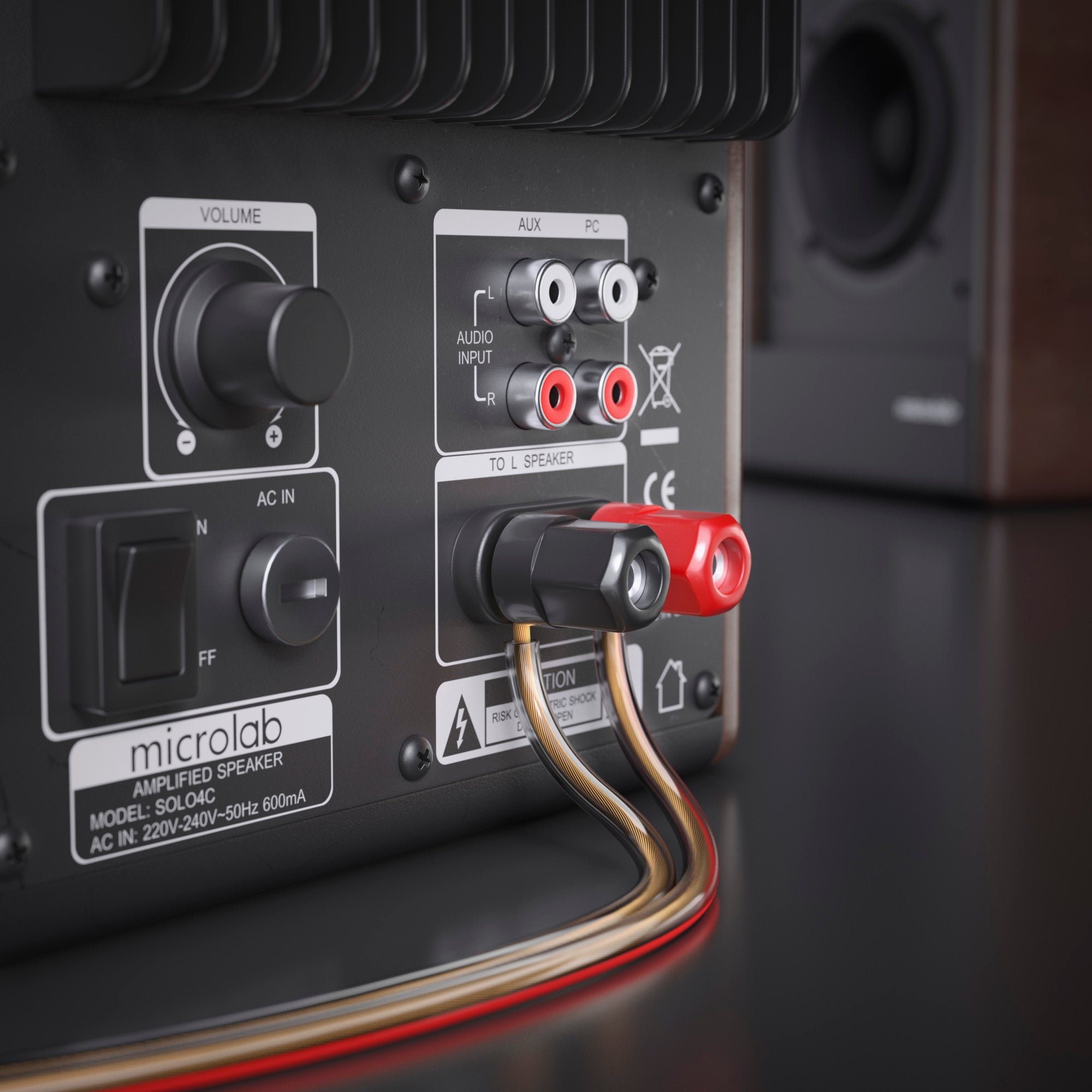 10m 2x1,5mm² Lautsprecherkabel CCA I Boxenkabel isoliert transparent mit Polaritätskennzeichnung I LS-Kabel als Meterware für Stereoanlage etc.