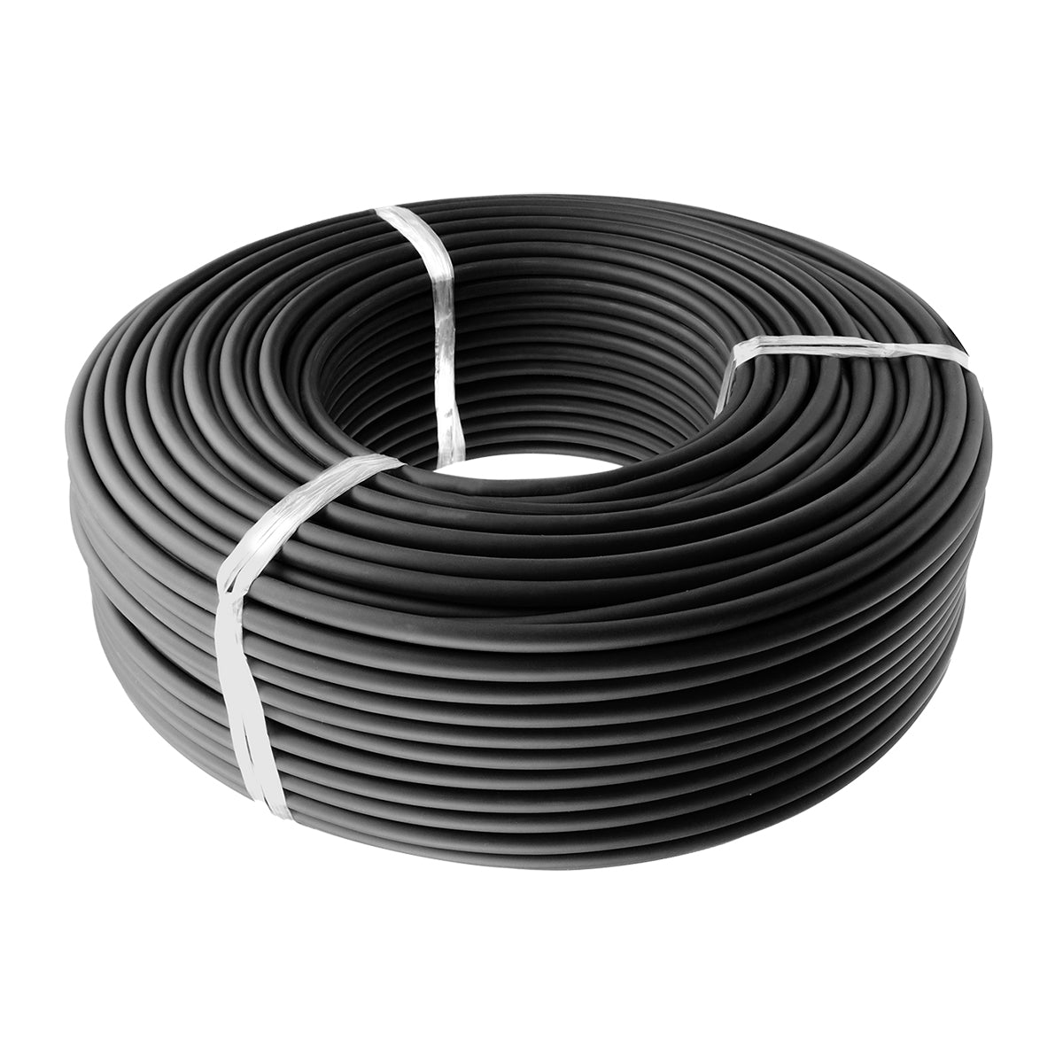 Solarkabel 6mm² H1Z2Z2-K Schwarz - 25m - UV-beständig, flexibel, Photovoltaik Kabel, PV Kabel, Solar Anschlusskabel für Solarpanel, Wechselrichter & Laderegler - langlebig
